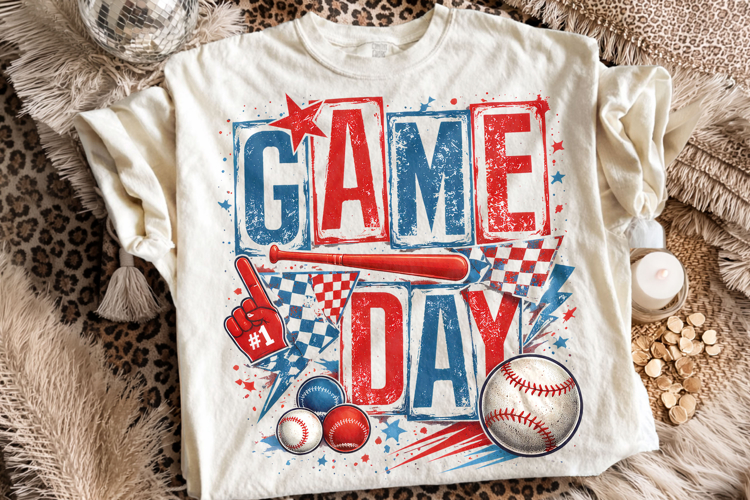 Retro Baseball Game Day PNG, Baseball Mama PNG, Sports PNG