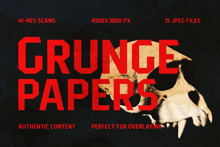 Grunge Paper Textures Collection