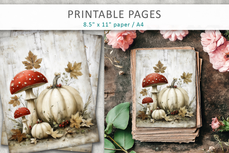 grunge halloween paper, vintage pumpkins paper