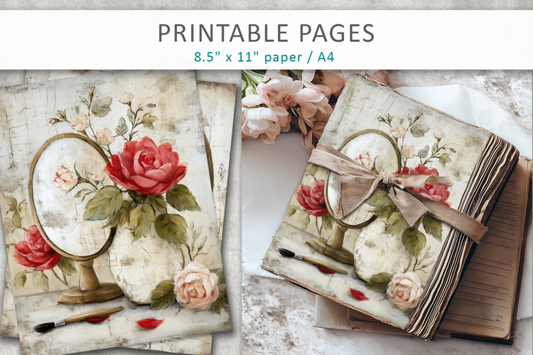 romantic junk journal