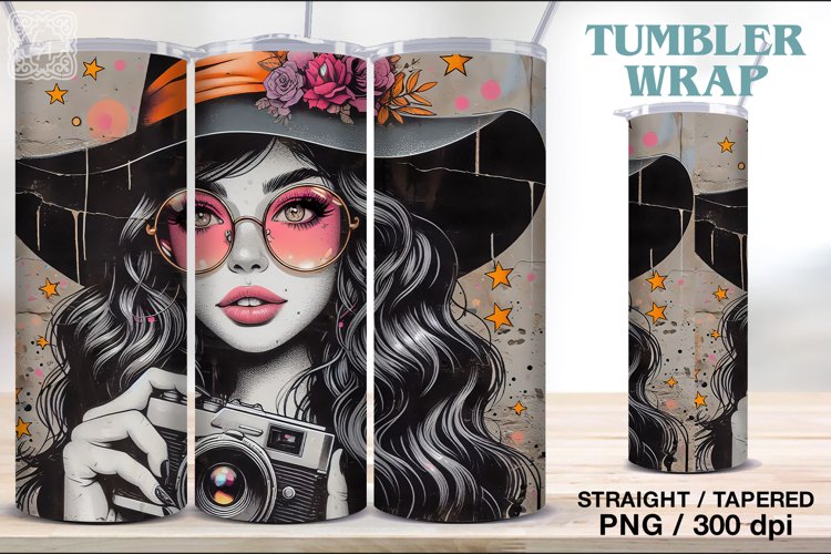 Halloween Tumbler Wrap