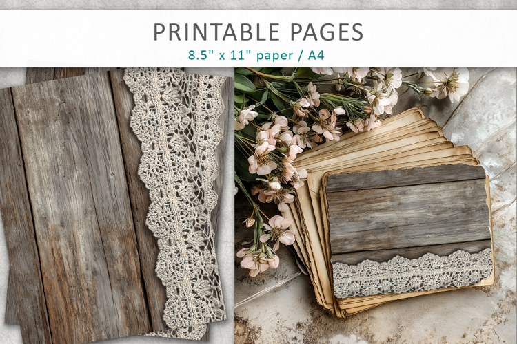 Shabby Chic Scrapbook Backgrounds
