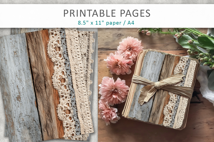 Grunge Scrapbook Backgrounds, aged wood texture