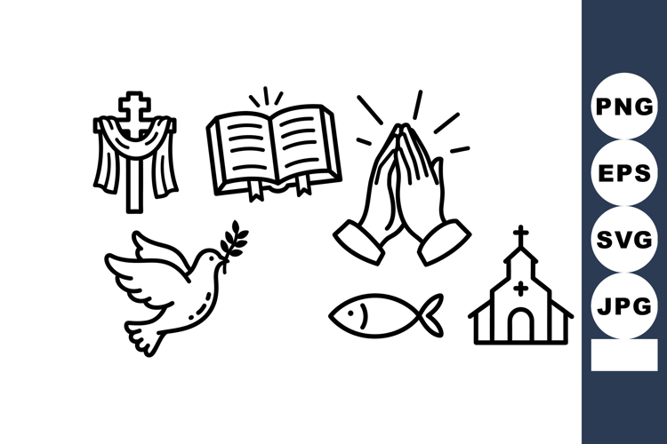 Praying Clipart Image 3