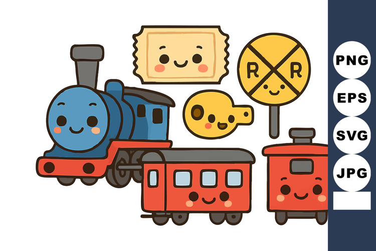 Train Clipart Image 2