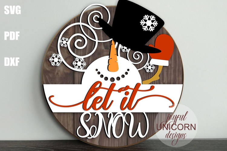 Let It Snow Svg Image 14