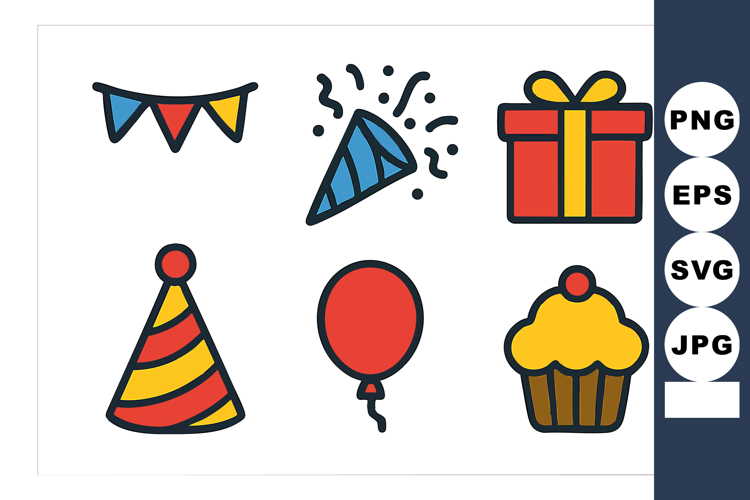 Birthday Balloon Clipart Image 3