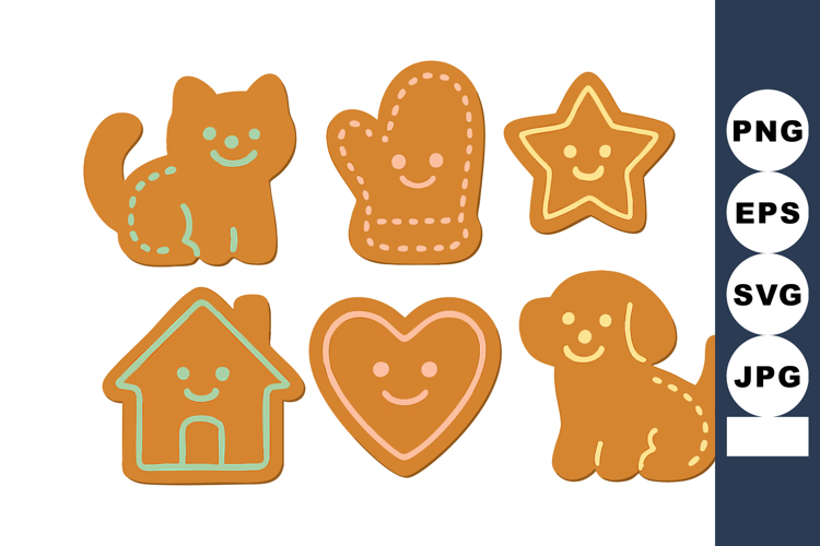 Gingerbread Clipart Image 3