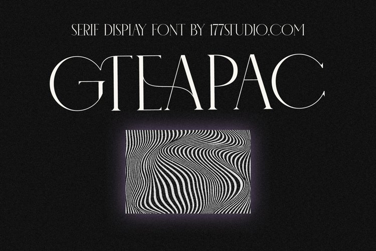 Serif Typeface Image 21