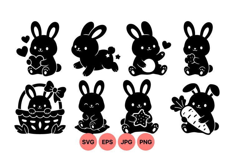 Easter Silhouette Image 17