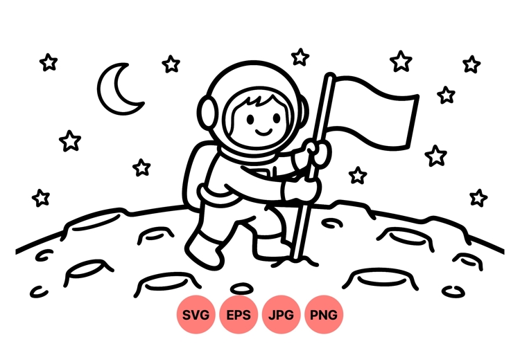 Moon Clipart Image 8