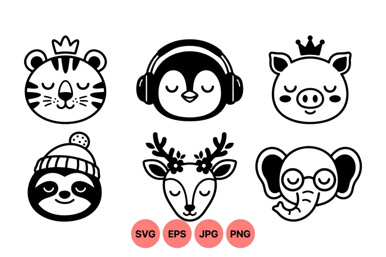 Cute Face Clipart Image 6