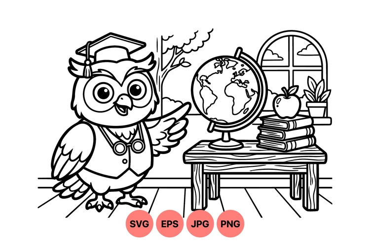 Owl Clipart Image 3