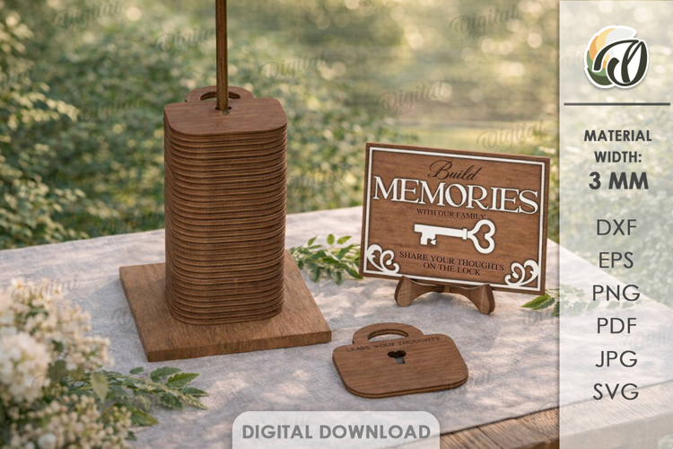 Guest Book Alternative Laser Cut. Housewarming Sign SVG