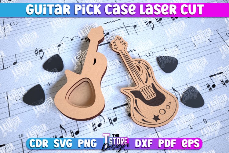 Guitar Pick Case| Picks Holder | Pick Box |Music Accessories