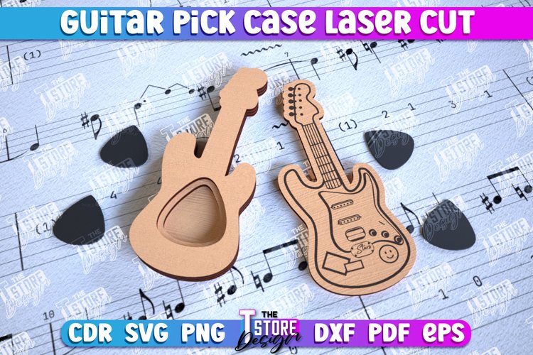 Guitar Pick Case| Picks Holder | Pick Box |Music Accessories