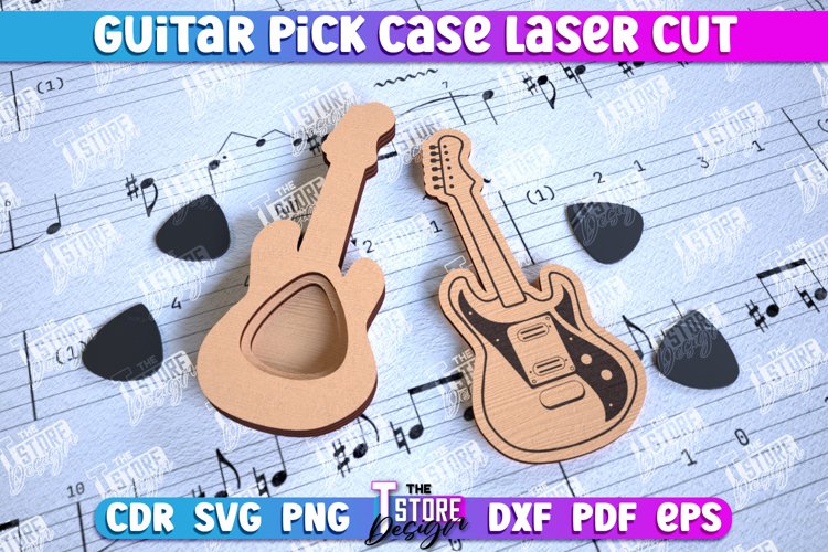 Guitar Pick Case| Picks Holder | Pick Box |Music Accessories