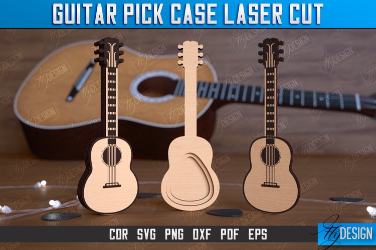 Guitar Pick Case | Pick Box | Music Accessories | Gift Idea