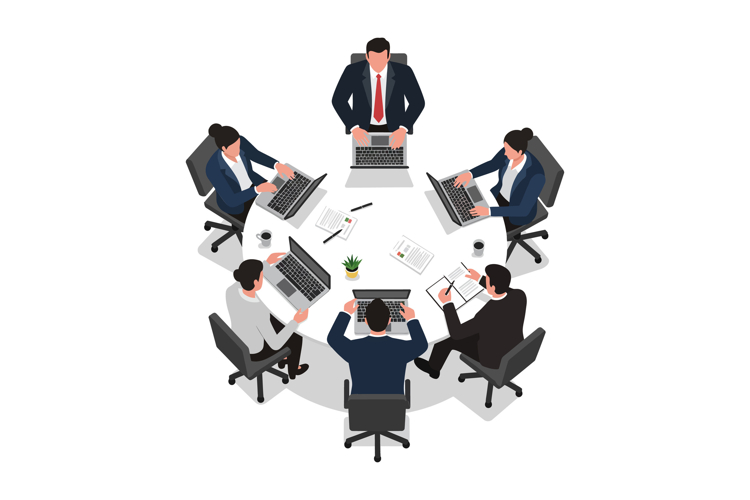 Group Work Clipart Image 4