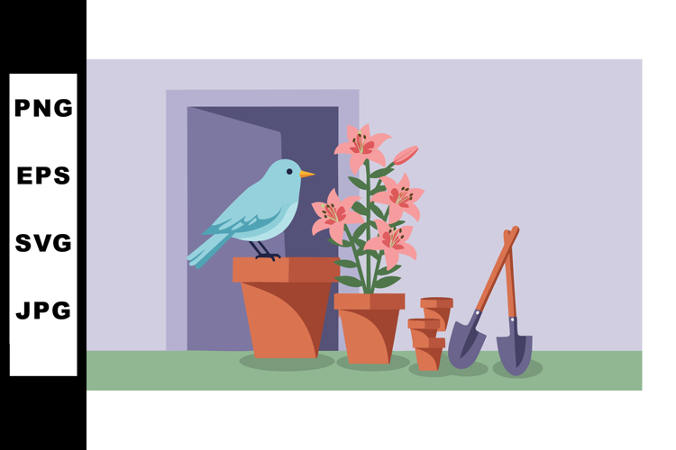 Garden Tools Clipart Image 6