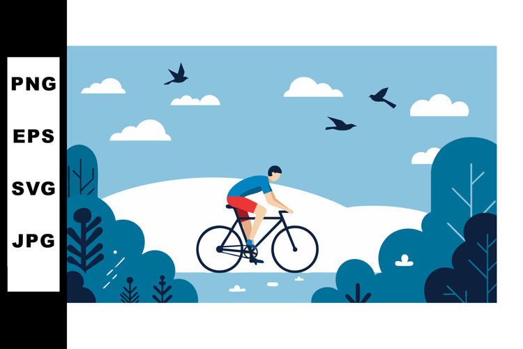 Bicycle Clipart Image 6