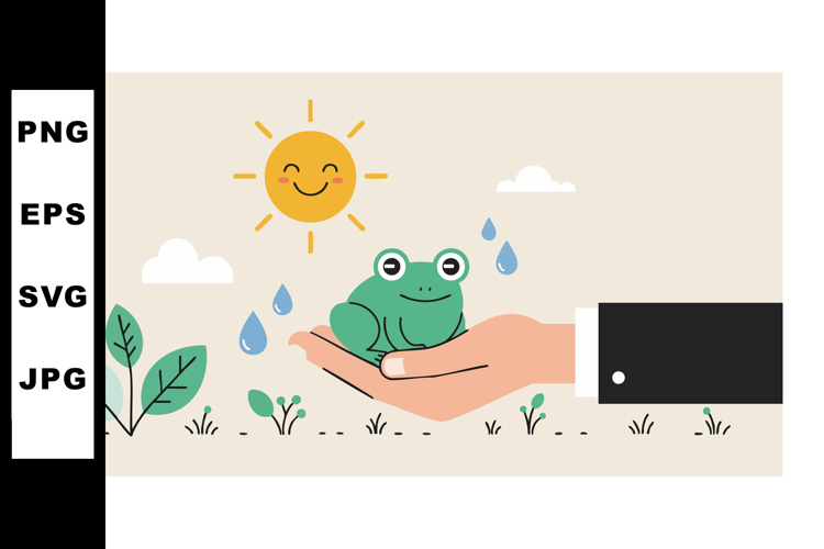 Frog Clipart Image 9