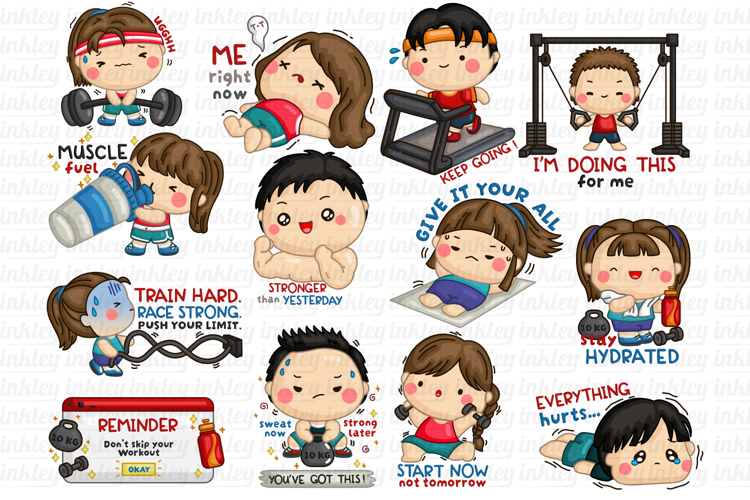 Kettlebell Clipart Image 24