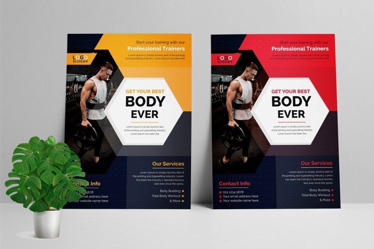 Gym and Fitness Center Flyer