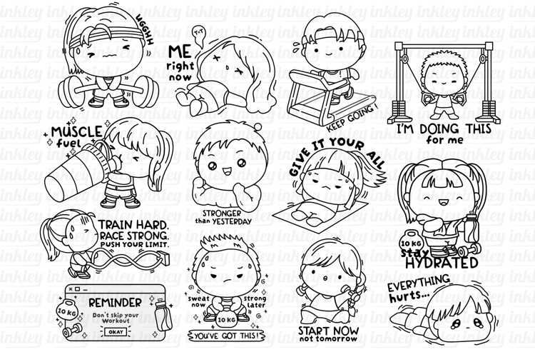 Kettlebell Clipart Image 23