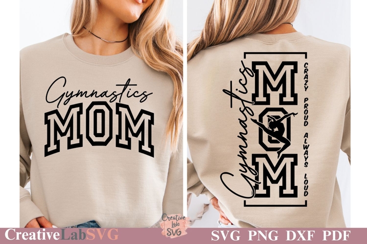 Gymnastics Mom SVG, Gymnastics SVG, Gymnastics Shirt SVG