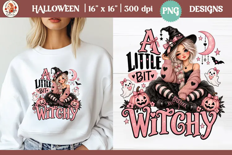Cute Halloween sublimation PNG trendy girls |Girly Halloween