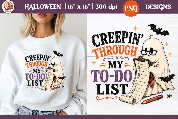 Sarcastic Halloween Adulting Sublimation | Vintage Halloween