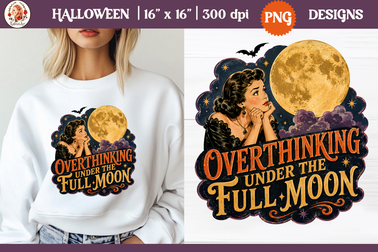 Sarcastic Halloween Adulting Sublimation | Vintage Halloween