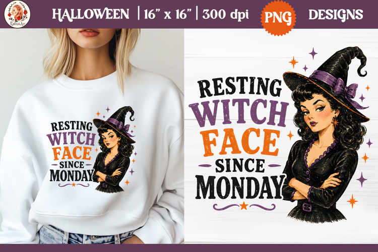 Sarcastic Halloween Adulting Sublimation | Vintage Halloween