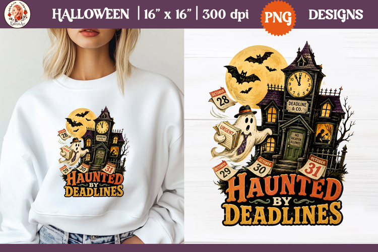 Sarcastic Halloween Adulting Sublimation | Vintage Halloween