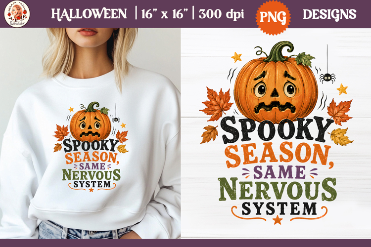 Sarcastic Halloween Adulting Sublimation | Vintage Halloween