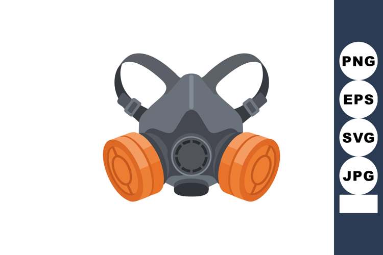 Gas Mask Clipart Image 19