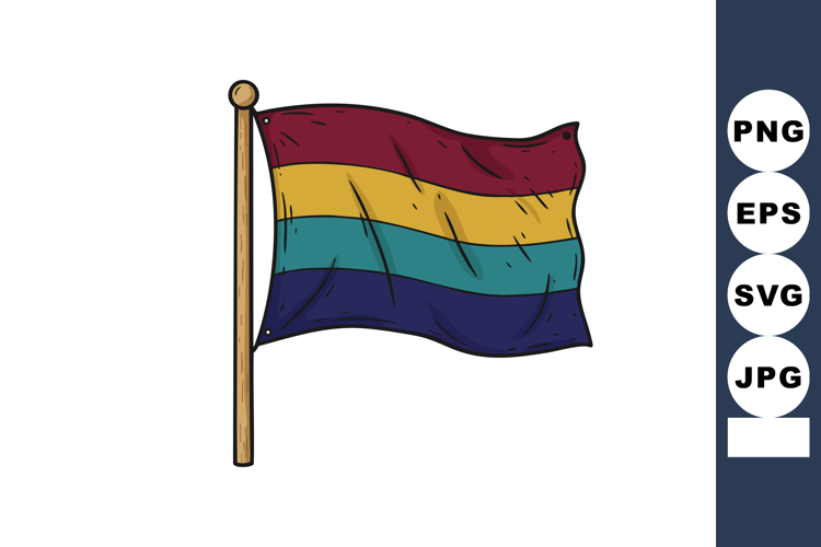 Flag Clipart Image 14