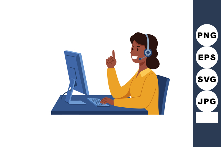 Customer Service Clipart