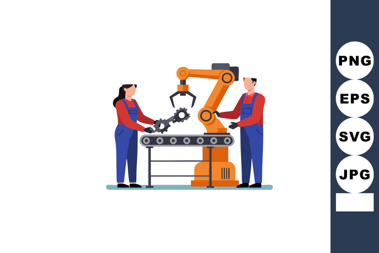 Factory Clipart Image 21