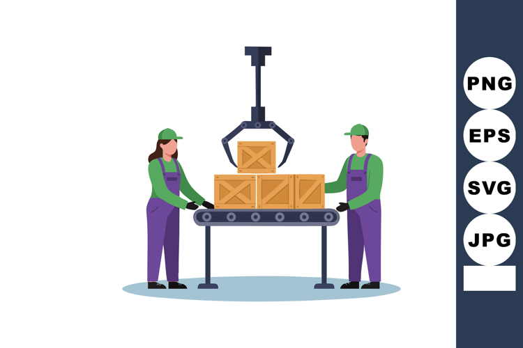 Warehouse Clipart Image 2