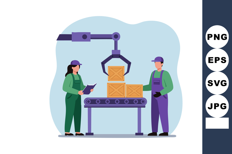 Factory Clipart Image 20