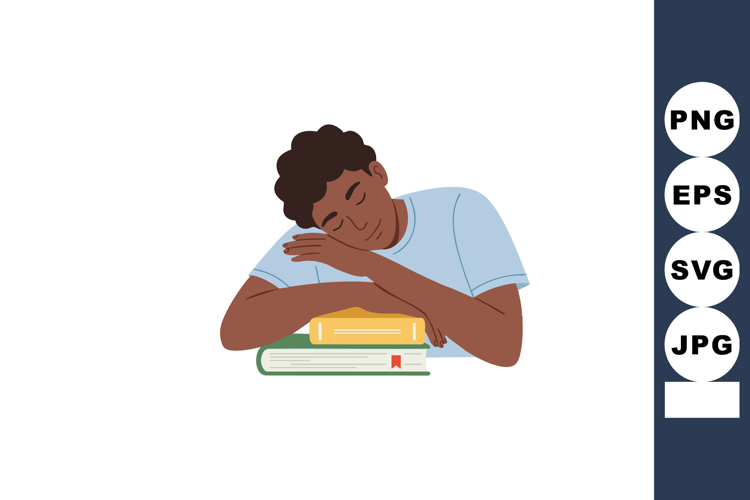 Studying Clipart Image 2