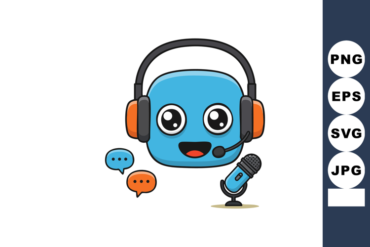 Headset Clipart Image 20