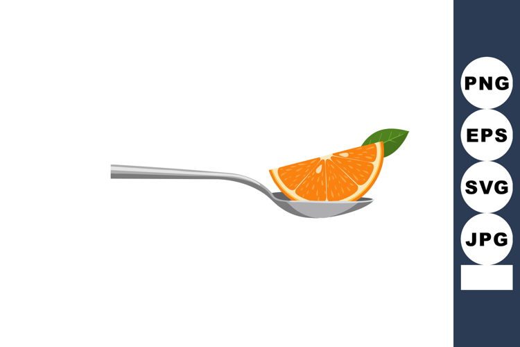 Orange Slice Clipart Image 6