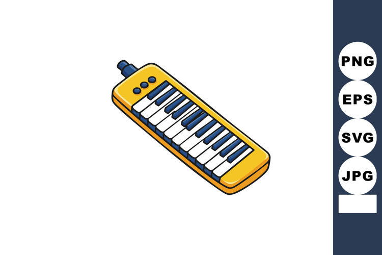 Piano Keys Clipart Image 12