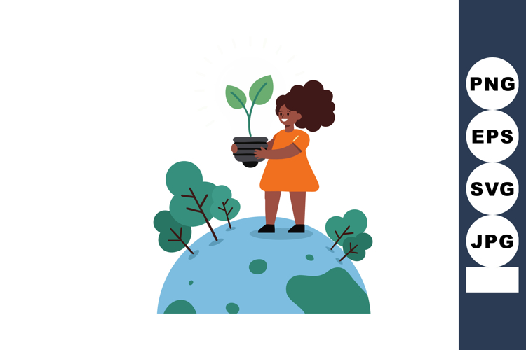 Potted Plant Clipart Image 2
