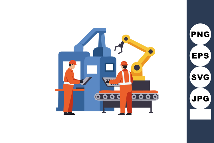 Factory Clipart Image 22