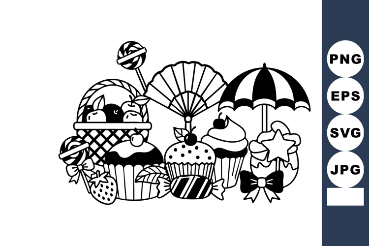 Umbrella Vector Image 6