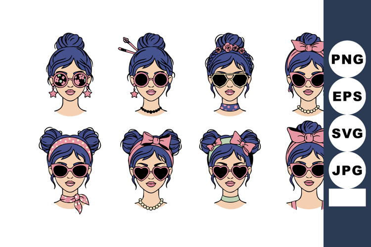 Hair Clipart Image 2